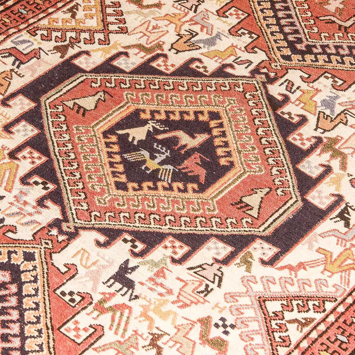 Kelim Rug - Oriental - 194 x 122 cm - brown