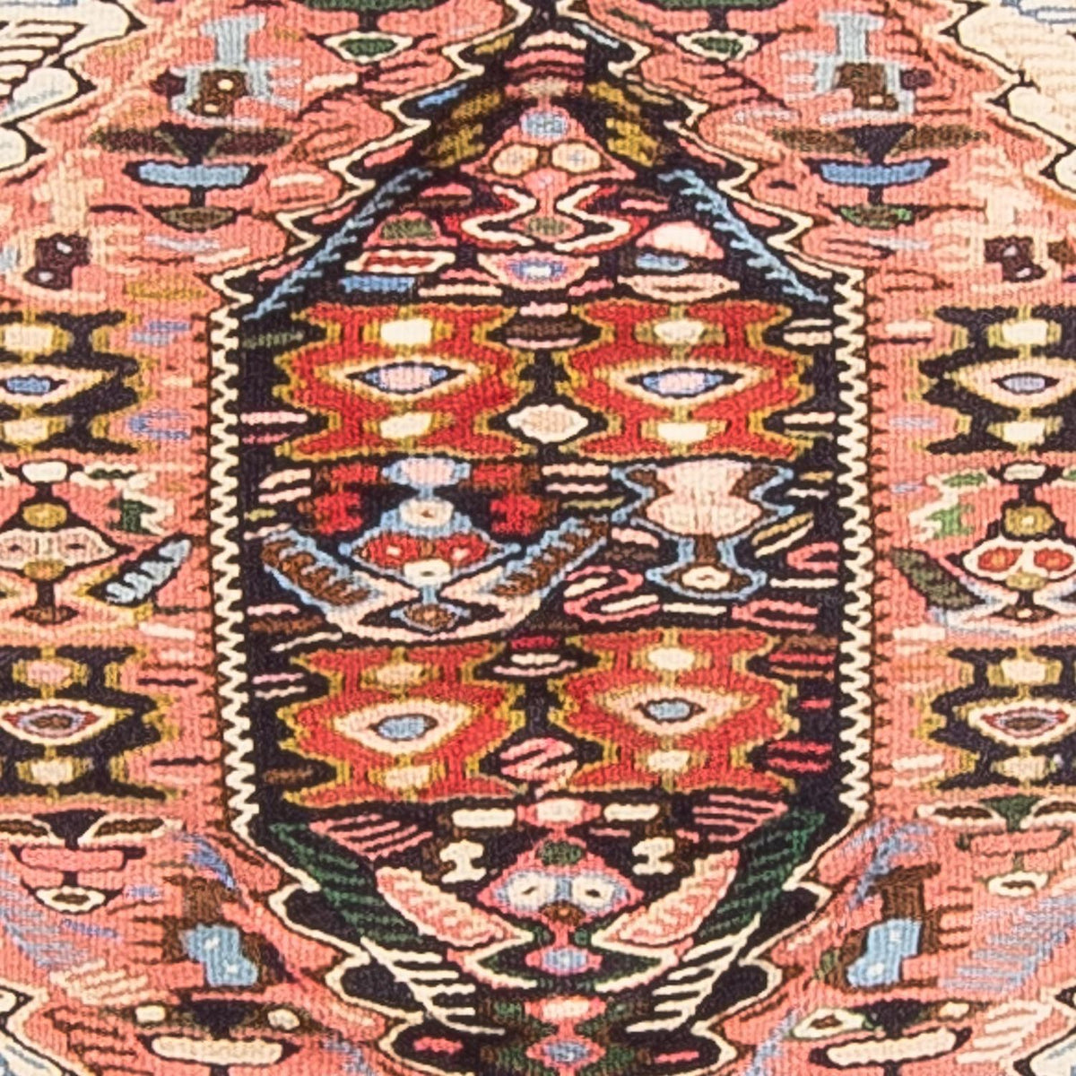 Kelim Rug - Oriental - 152 x 120 cm - multicolored