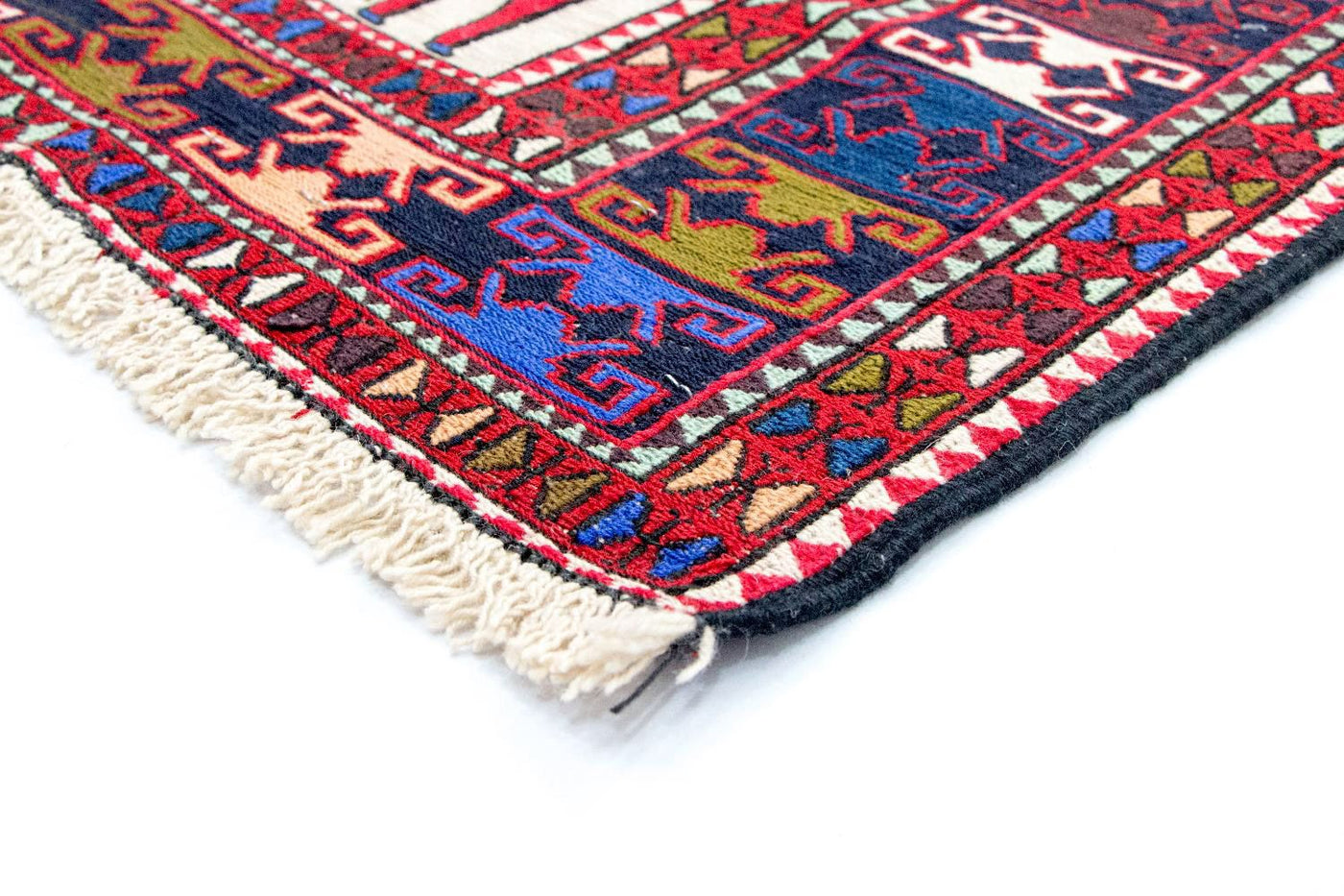 Silk Kilim Rug 212x118cm