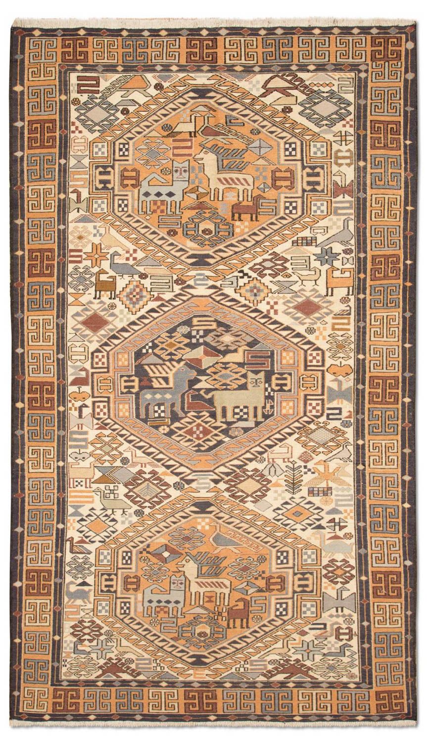Runner Kelim Rug - Oriental - 210 x 115 cm - beige