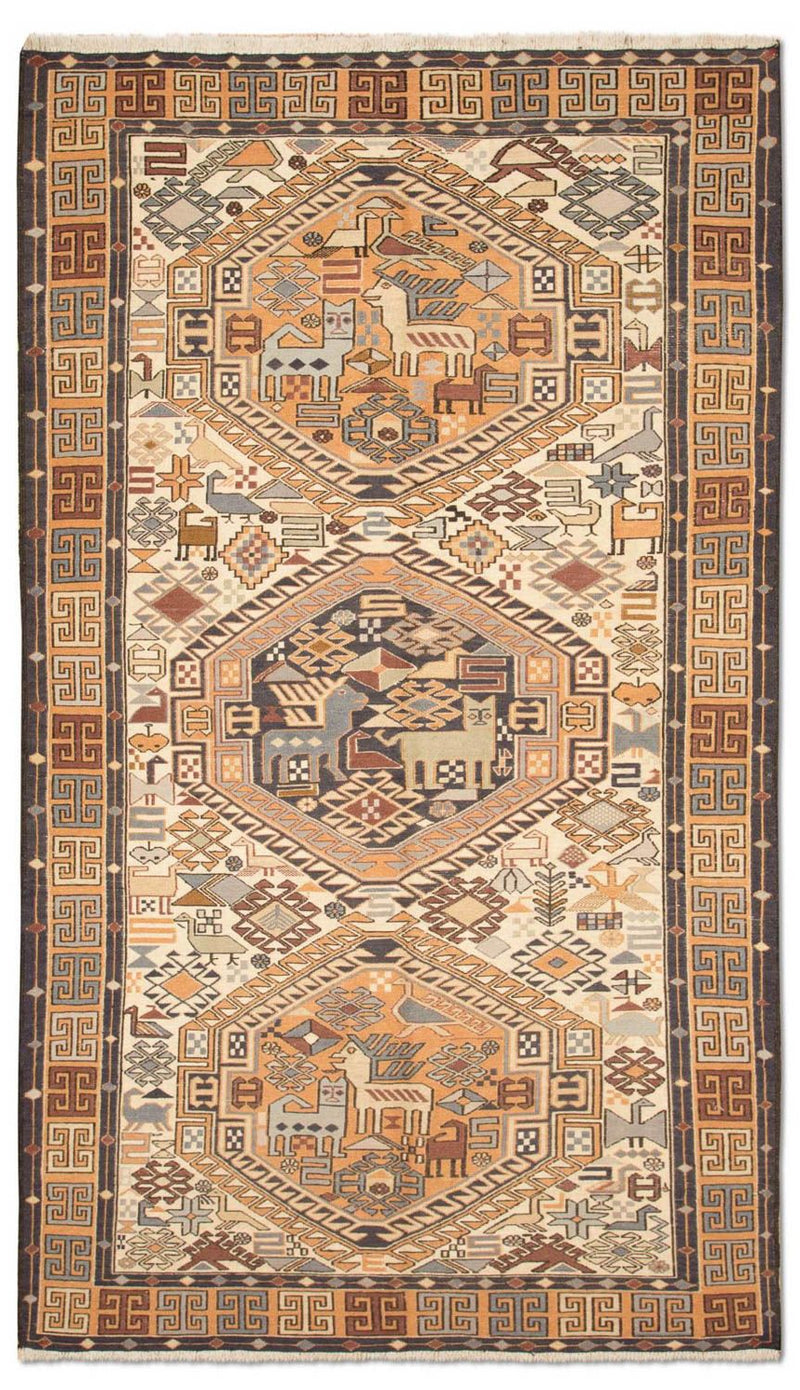 Runner Kelim Rug - Oriental - 210 x 115 cm - beige