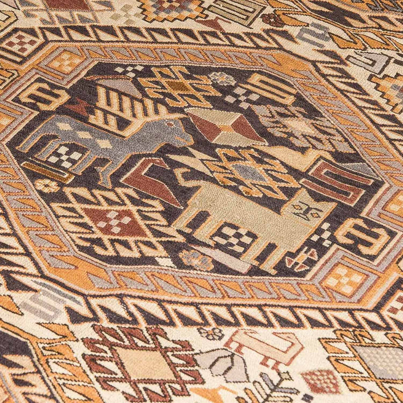 Runner Kelim Rug - Oriental - 210 x 115 cm - beige