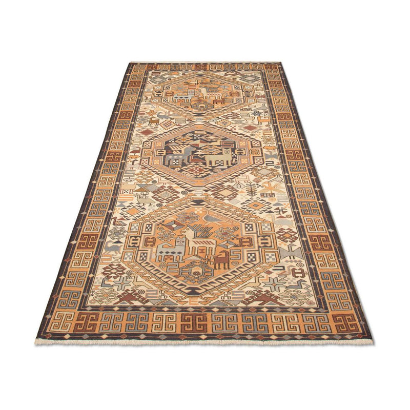 Runner Kelim Rug - Oriental - 210 x 115 cm - beige
