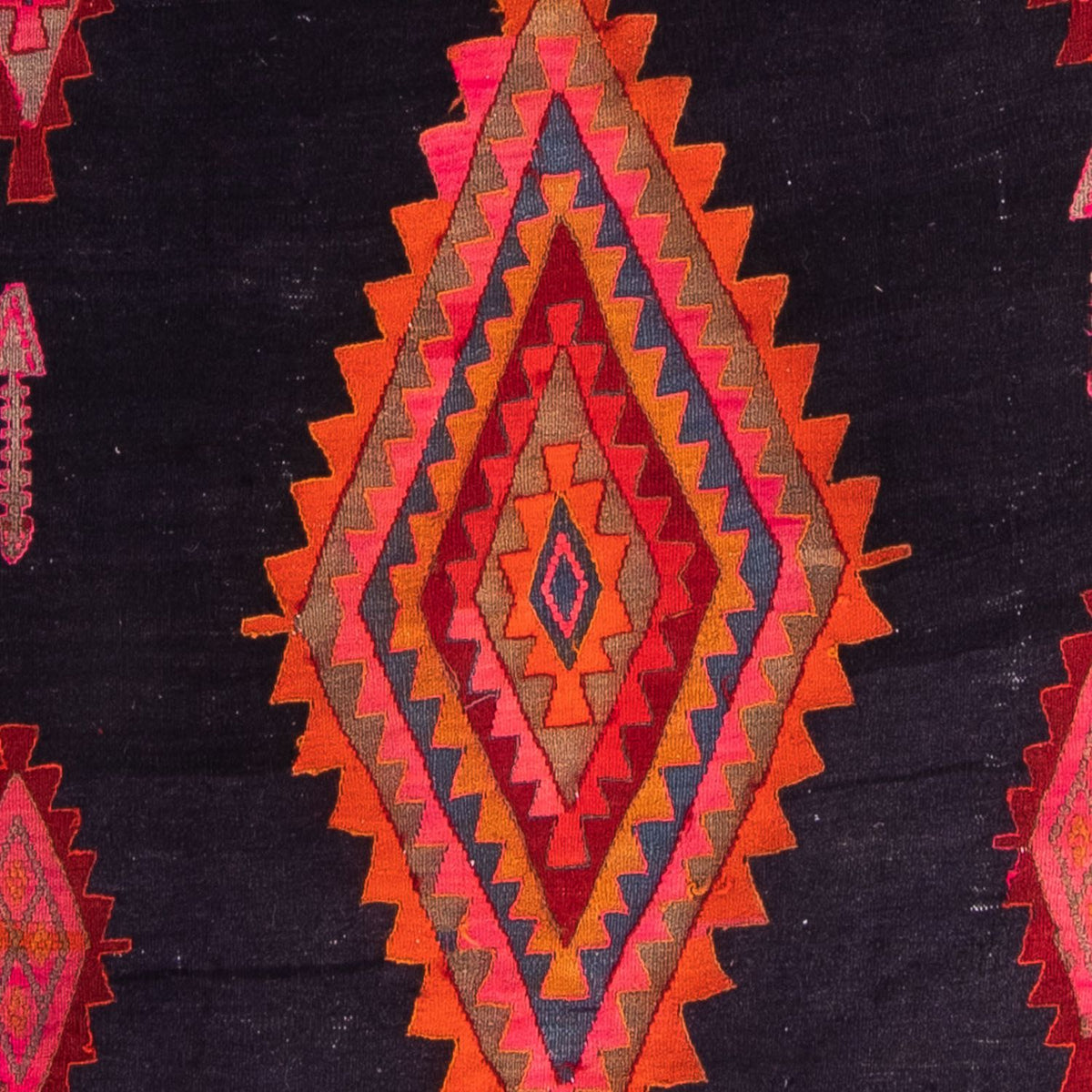 Runner Kelim Rug - Old - 315 x 150 cm - multicolored