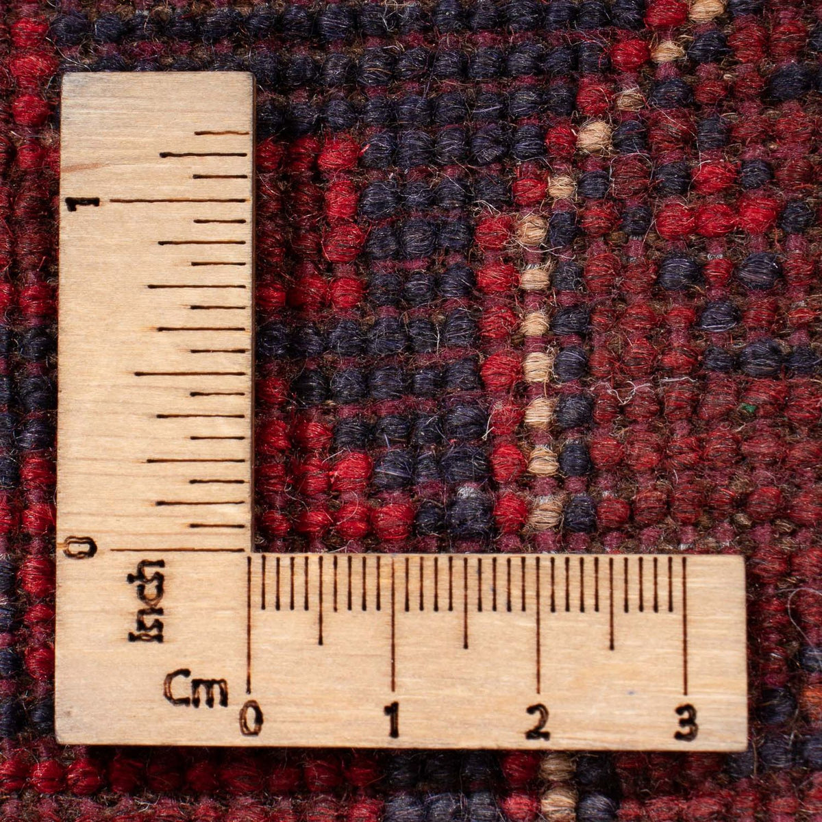 Runner Afghan Rug - Kunduz - 289 x 77 cm - red