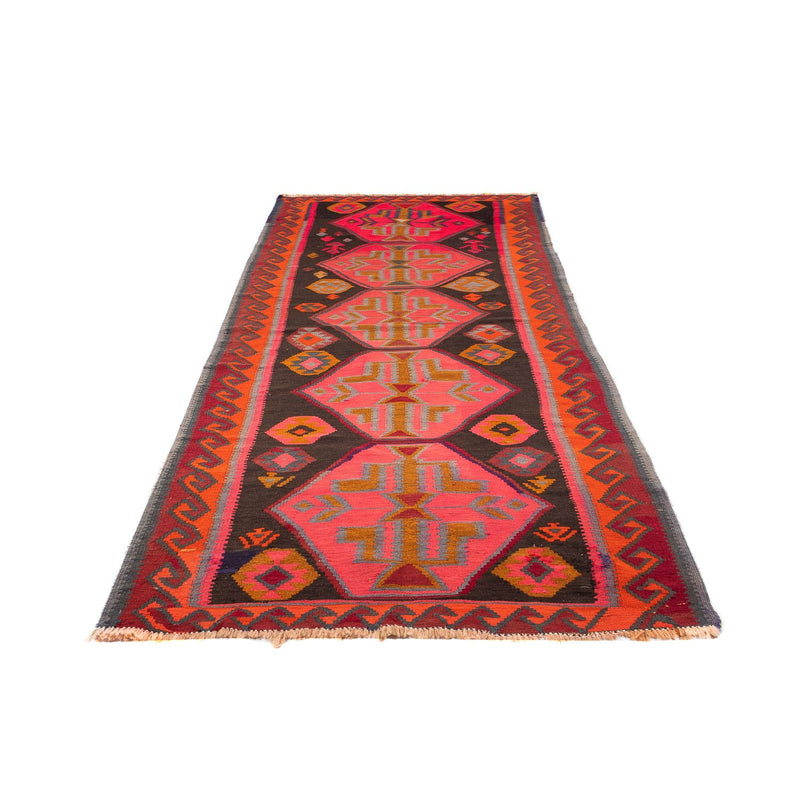 Runner Kelim Rug - Old - 325 x 140 cm - multicolored
