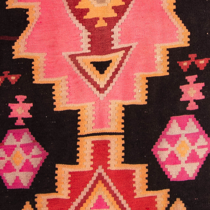 Runner Kelim Rug - Old - 330 x 150 cm - multicolored