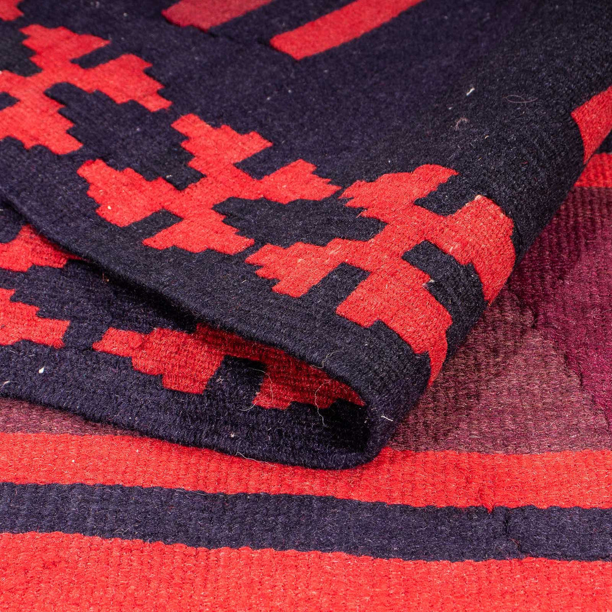 Runner Kelim Rug - Old - 325 x 165 cm - multicolored