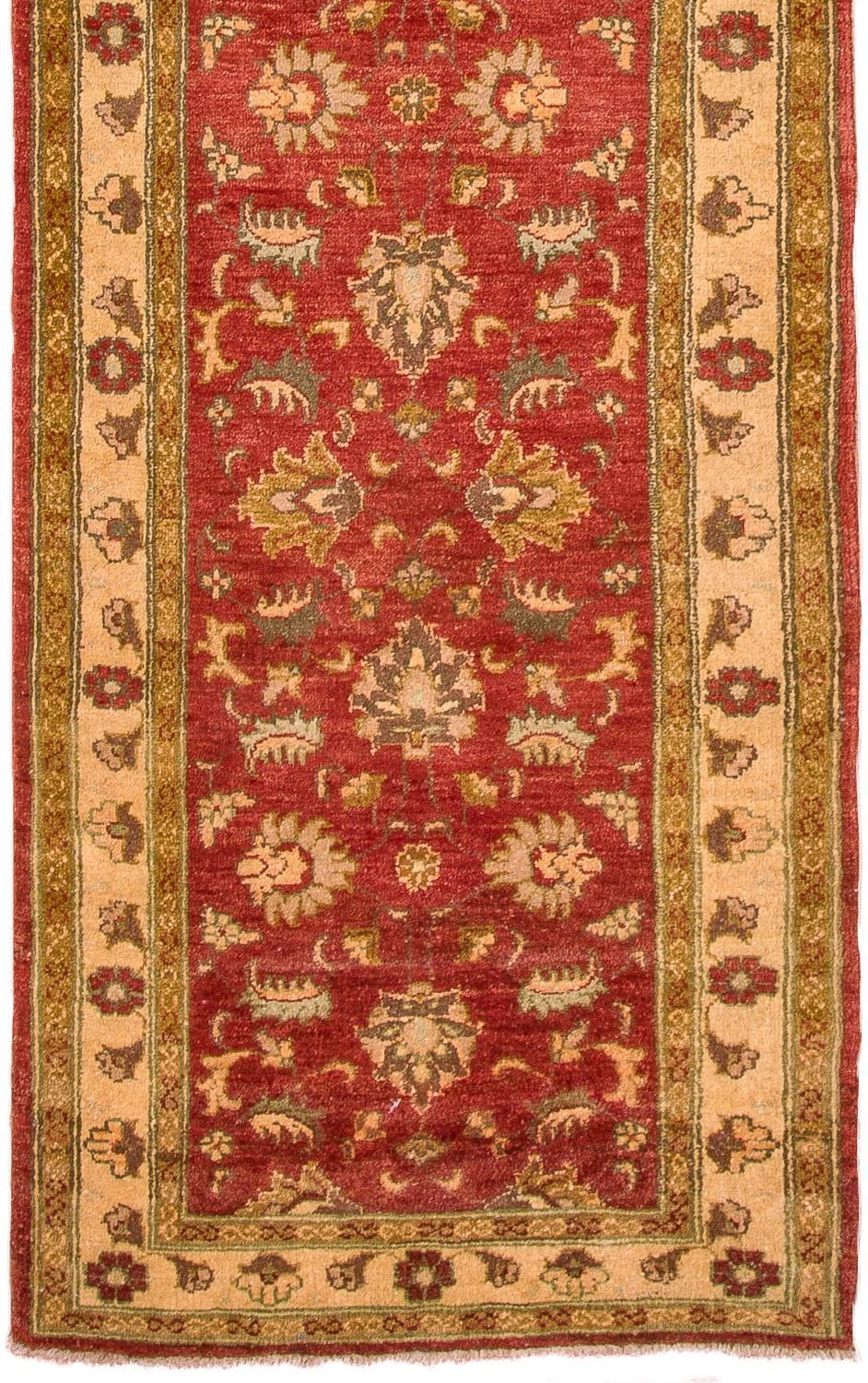 Runner Ziegler Rug - 377 x 86 cm - red