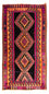 Runner Kelim Rug - Old - 310 x 160 cm - multicolored