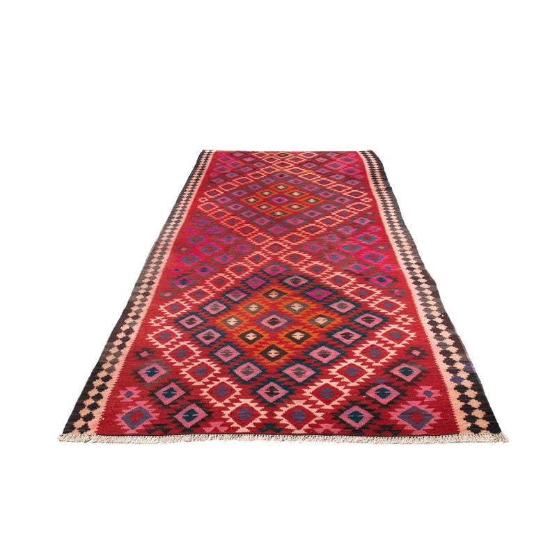 Runner Kelim Rug - Old - 350 x 150 cm - multicolored