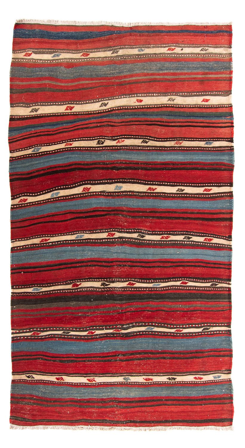 Runner Kelim Rug - Old - 250 x 140 cm - multicolored