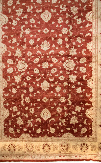 Ziegler Rug 421x567cm - Oriental Rug - red