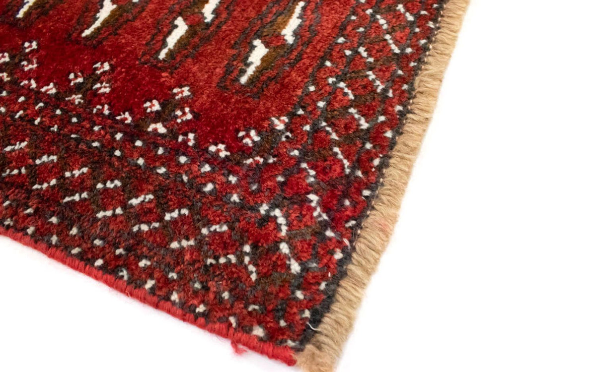 Turkaman Rug - 130 x 60 cm - red
