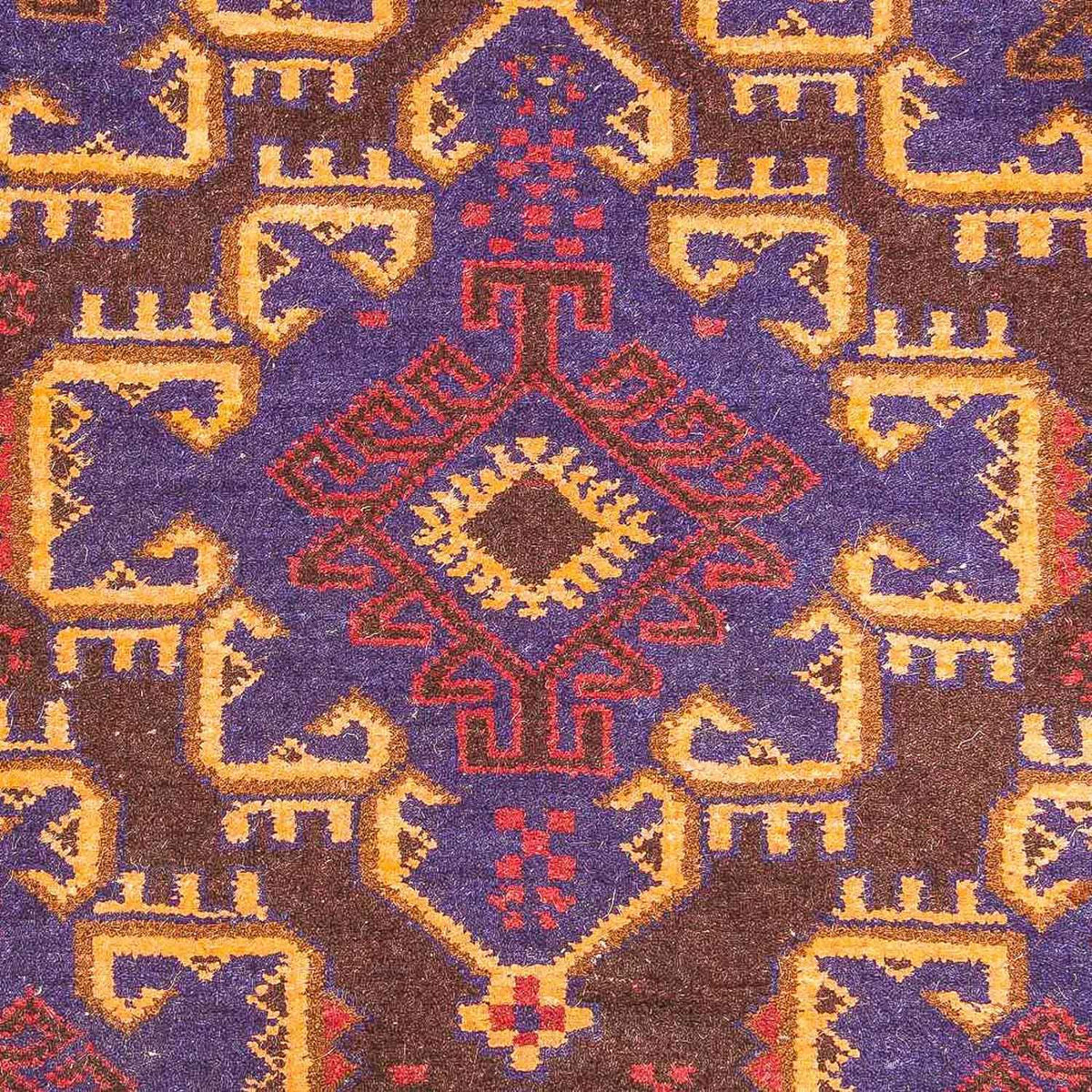 Belutsch Rug - 133 x 81 cm - blue