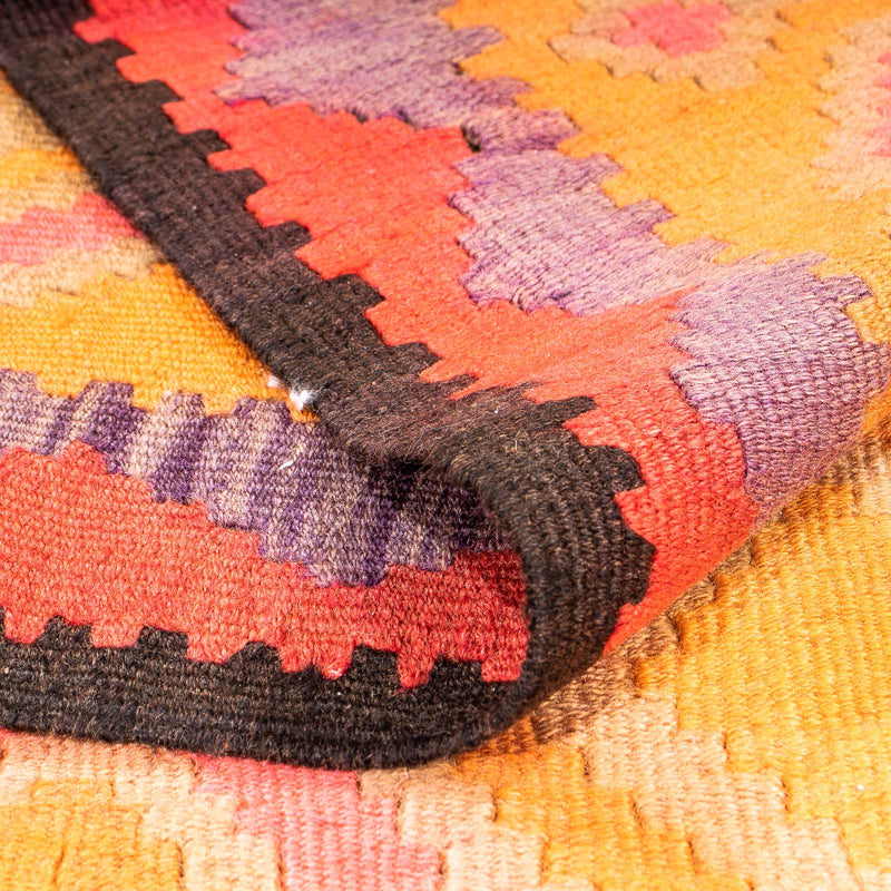 Runner Kelim Rug - Old - 305 x 160 cm - multicolored