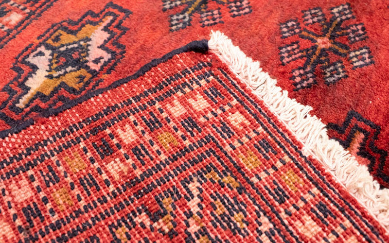 Turkaman Rug - 130 x 60 cm - red