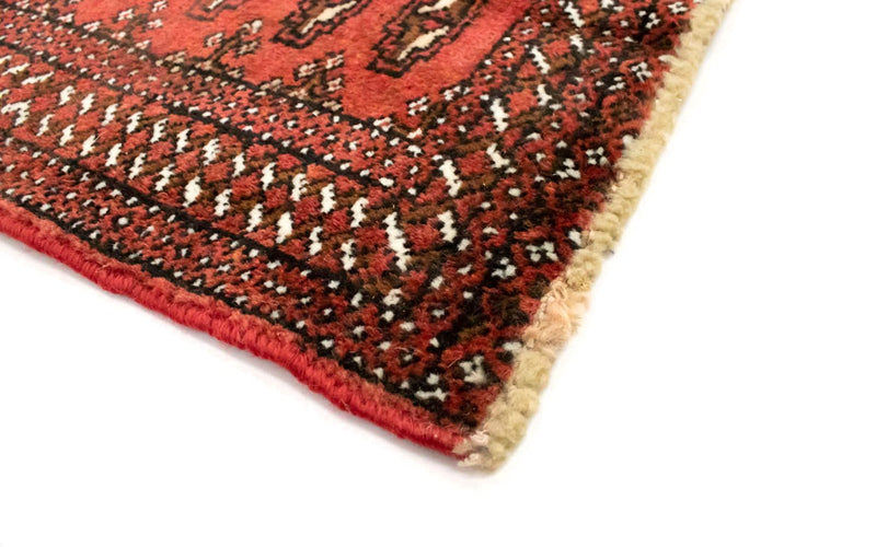 Turkaman Rug - 130 x 60 cm - red