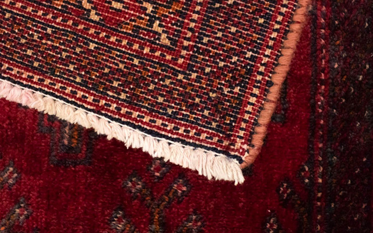 Turkaman Rug - 130 x 60 cm - red