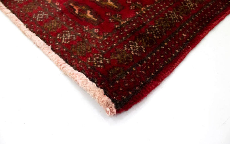 Turkaman Rug - 130 x 60 cm - red