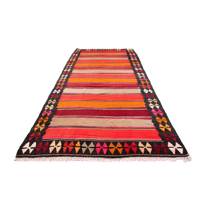 Runner Kelim Rug - Old - 360 x 170 cm - multicolored