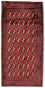 Turkaman Rug - 130 x 60 cm - red