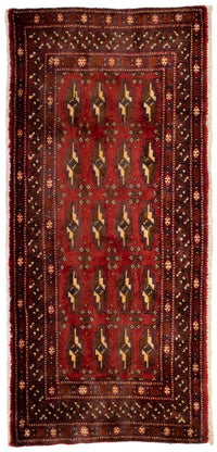 Turkaman Teppich 130x60cm - Orientteppich – product image