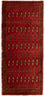 Turkaman Rug - 130 x 60 cm - red