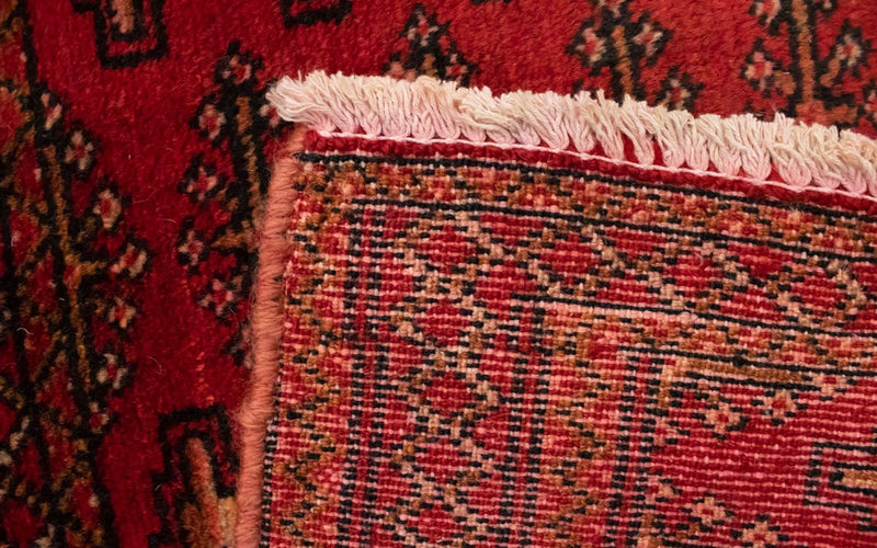 Turkaman Rug - 130 x 60 cm - red