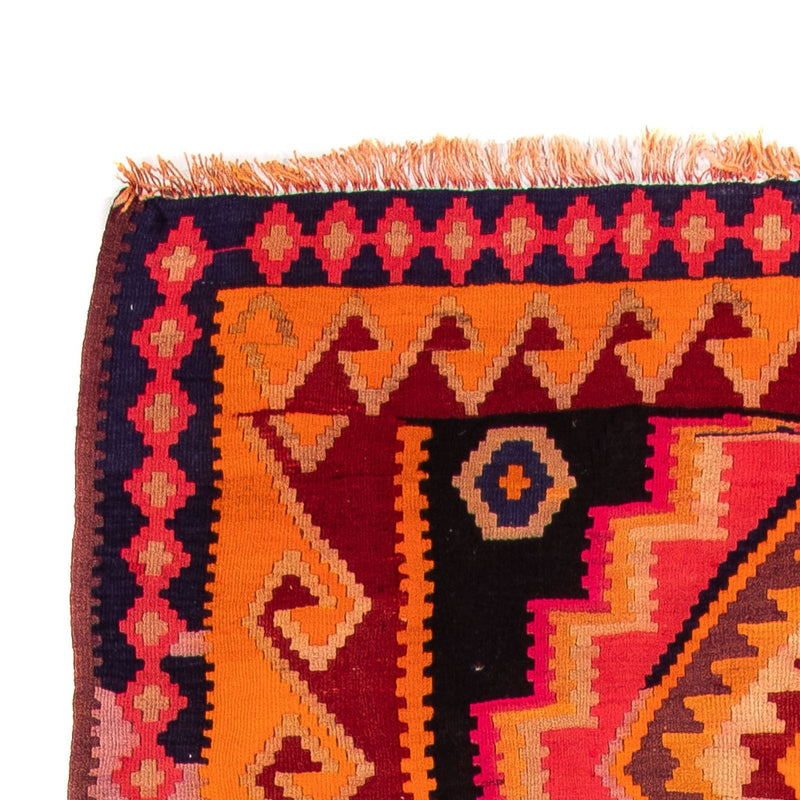 Runner Kelim Rug - Old - 320 x 155 cm - multicolored