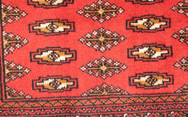 Turkaman Rug - 130 x 60 cm - red