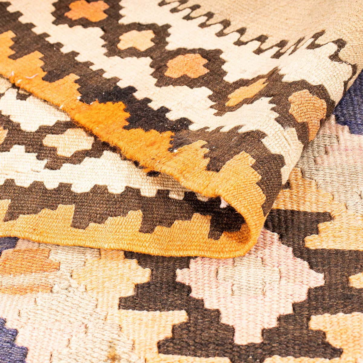 Kelim Rug - Old - 265 x 140 cm - multicolored