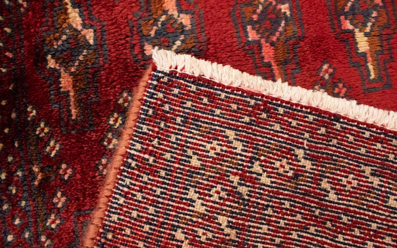 Turkaman Rug - 130 x 60 cm - red