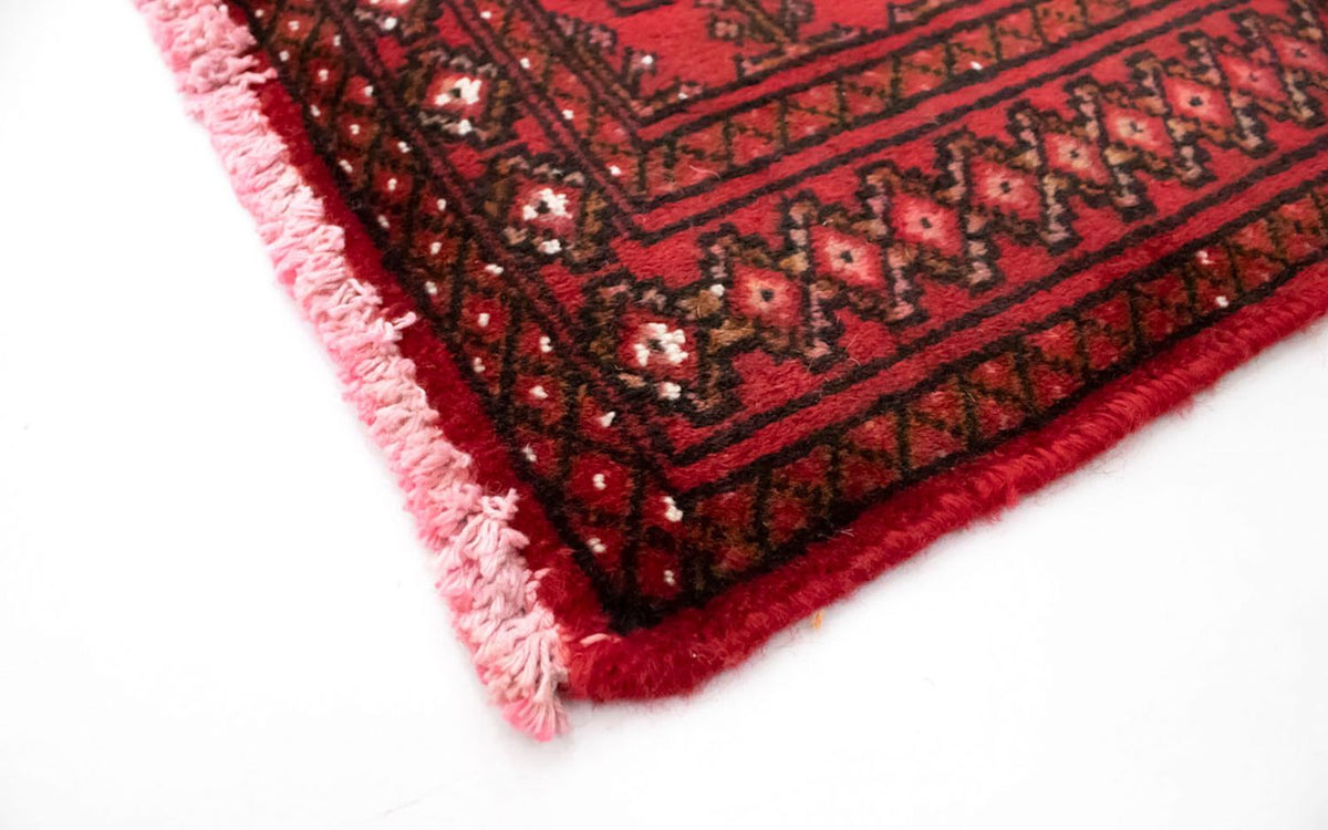 Turkaman Rug - 130 x 60 cm - red