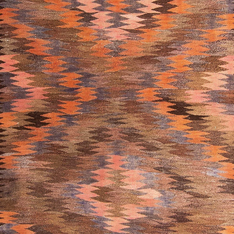 Runner Kelim Rug - Old - 380 x 140 cm - multicolored