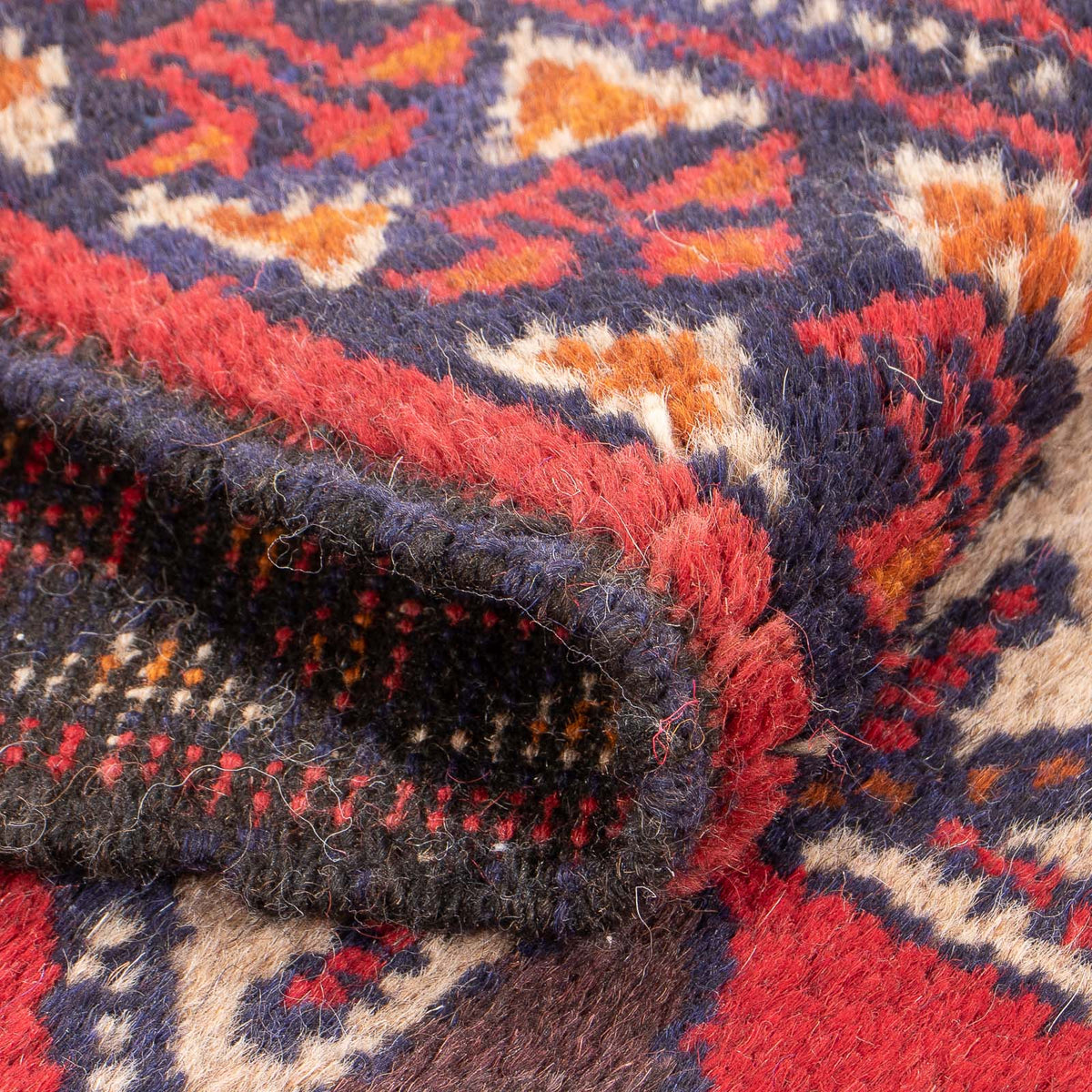 Belutsch Rug - Prayer Rug - 127 x 80 cm - red