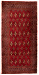 Turkaman Teppich 130x60cm - Orientteppich