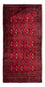 Turkaman Rug - 130 x 60 cm - dark red
