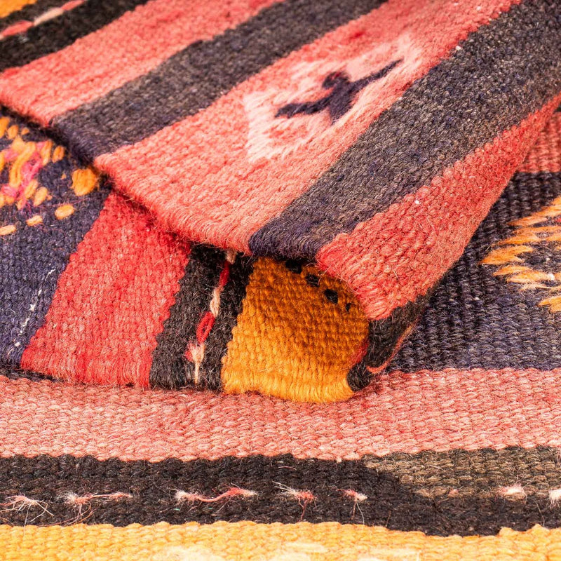 Kelim Rug - Old - 210 x 150 cm - multicolored