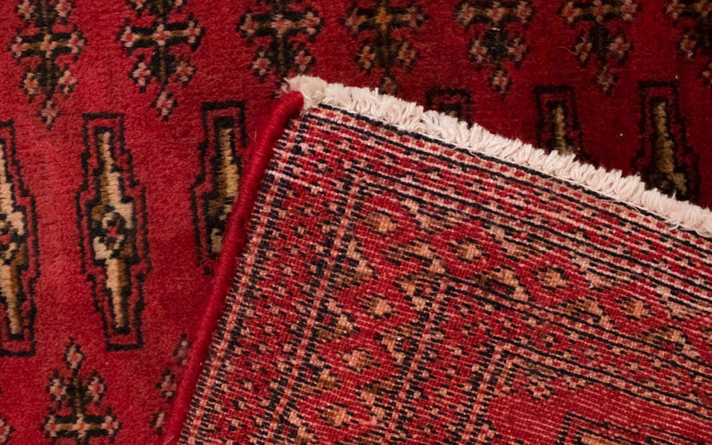 Turkaman Rug - 130 x 60 cm - red