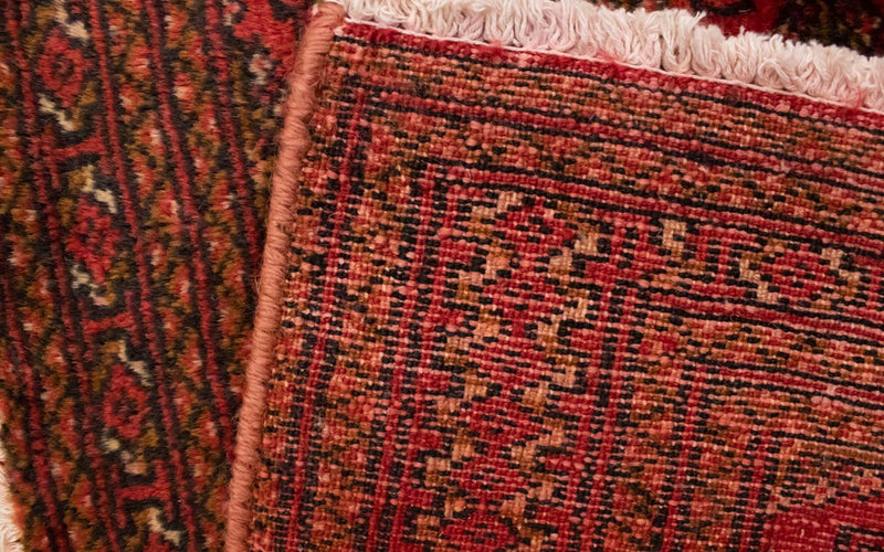 Turkaman Rug - 130 x 60 cm - red