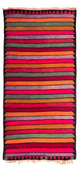 Kelim Teppich - Old 330 x 150 cm - mehrfarbig