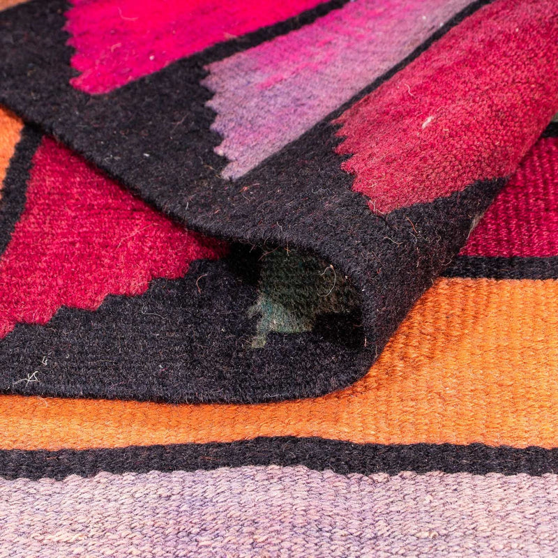 Runner Kelim Rug - Old - 330 x 150 cm - multicolored