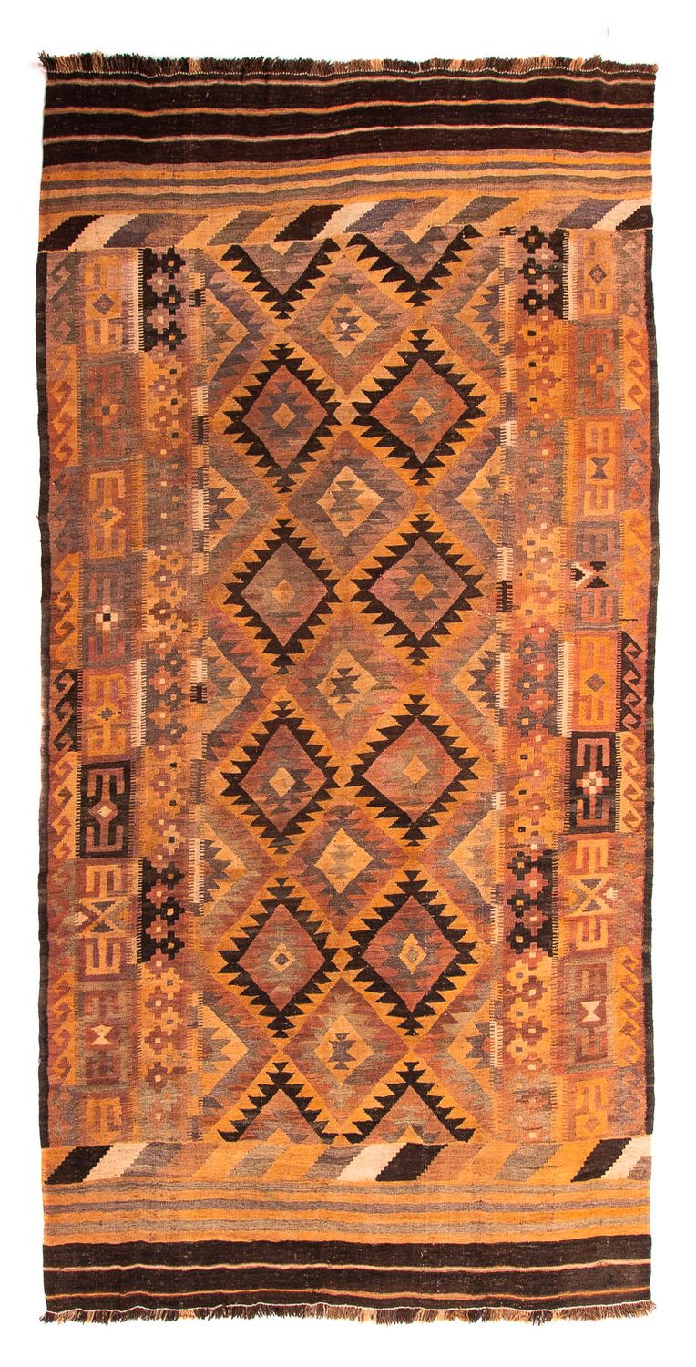 Runner Kelim Rug - Old - 330 x 190 cm - multicolored