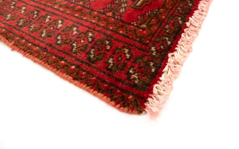 Turkaman Rug - 130 x 60 cm - red