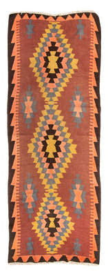 Runner Kelim Rug - Old - 295 x 115 cm - multicolored