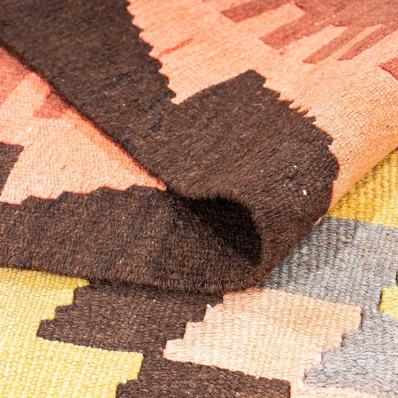 Runner Kelim Rug - Old - 295 x 115 cm - multicolored