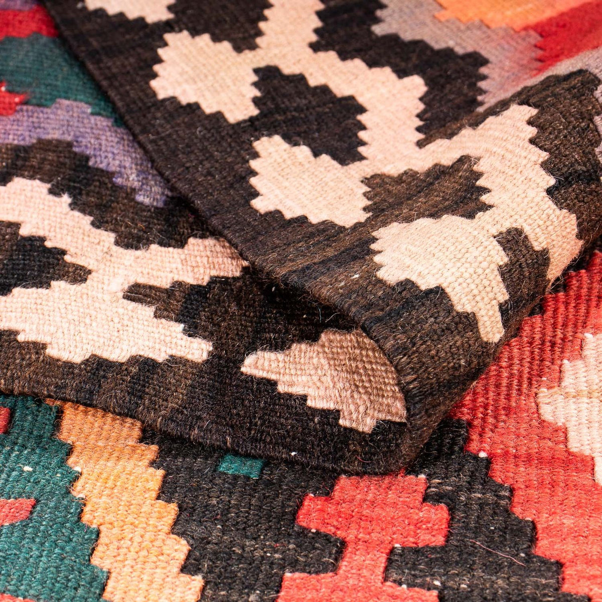 Kelim Rug - Old - 307 x 188 cm - multicolored