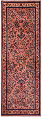 Runner Perser Rug - Classic - 218 x 79 cm - rose