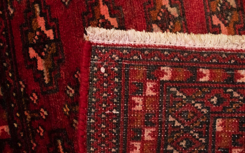 Turkaman Rug - 130 x 60 cm - red